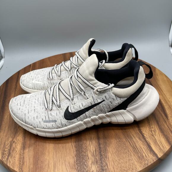 Nike Free Run 5.0 Shoes Mens Size 9.5 White Next Nature Running Comfort Gym - Picture 3 of 8